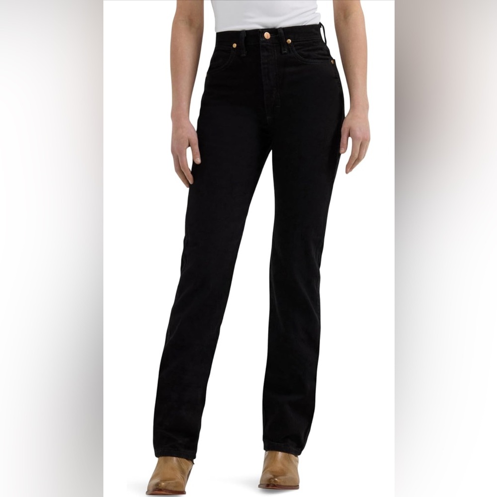 Wrangler Cowboy Cut slim fit Black Jeans